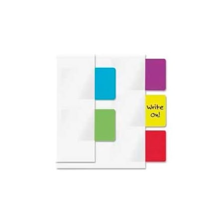 Redi-Tag Redi-Tag  Standard Page Flag, 1" x 1-11/16", Assorted, 50 Flags/Pack 76820